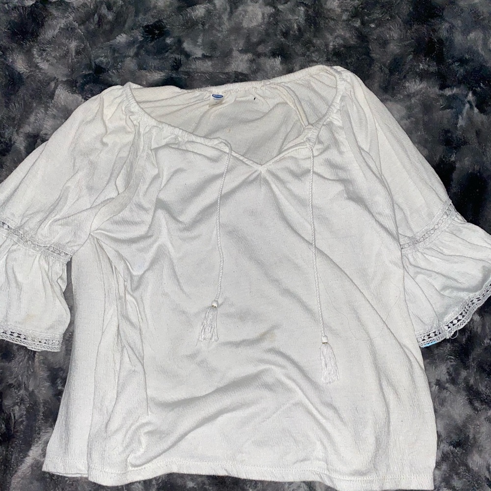 Cute white blouse